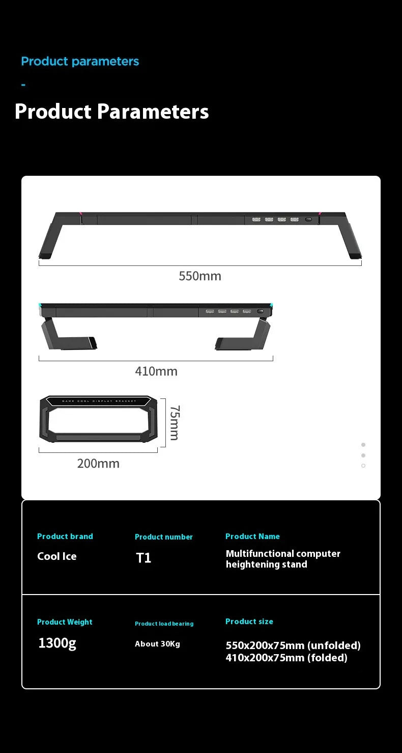 Multifunctional Monitor Stand
