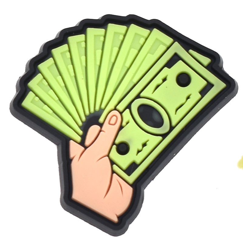 Currency Inspired Shoe Buckles