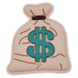 Currency Inspired Shoe Buckles