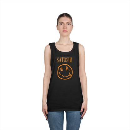 Satoshi Bitcoin Smile Tank Top