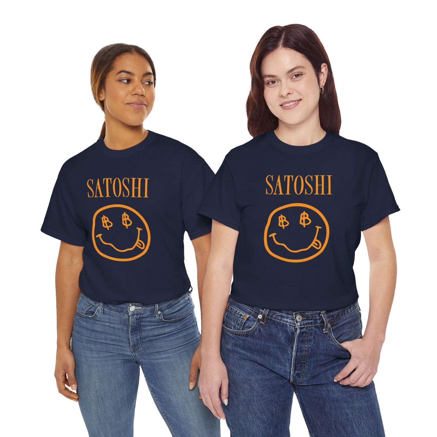 Satoshi Smiley Face Tee