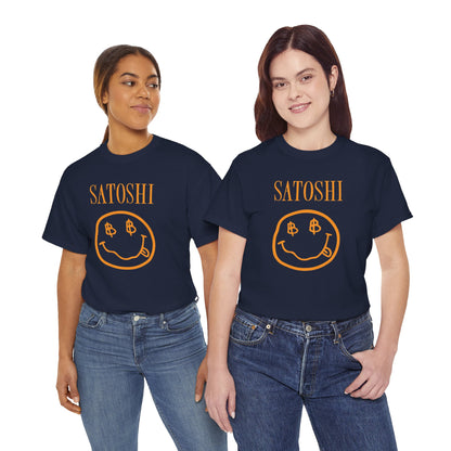Satoshi Smiley Face Tee