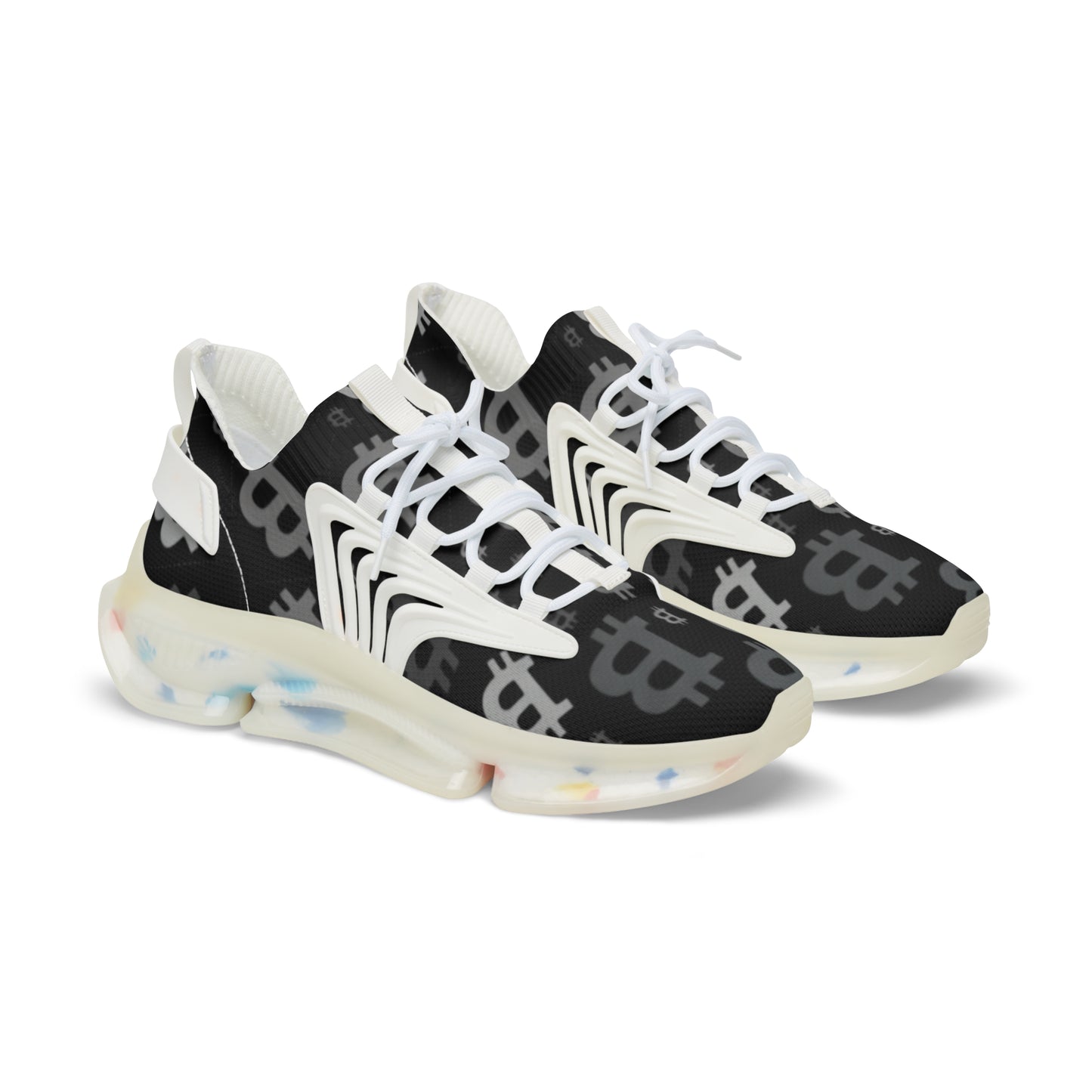 Men's Mesh Bitcoin Sneakers