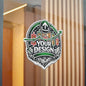 Transparent Die-Cut Sticker