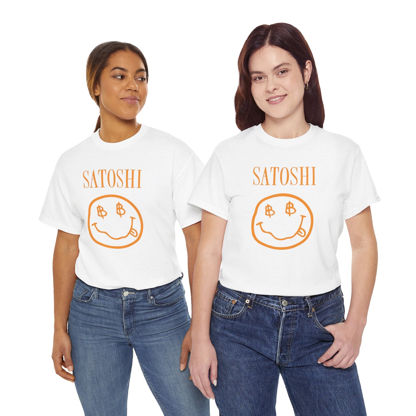 Satoshi Smiley Face Tee