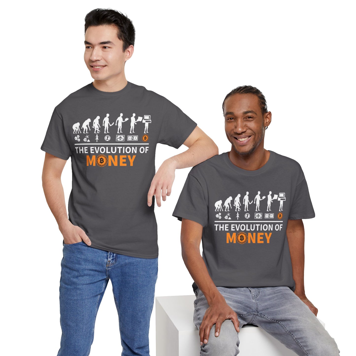 Evolution of Money Bitcoin Tee