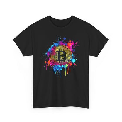 Bitcoin Paint Splash Tee