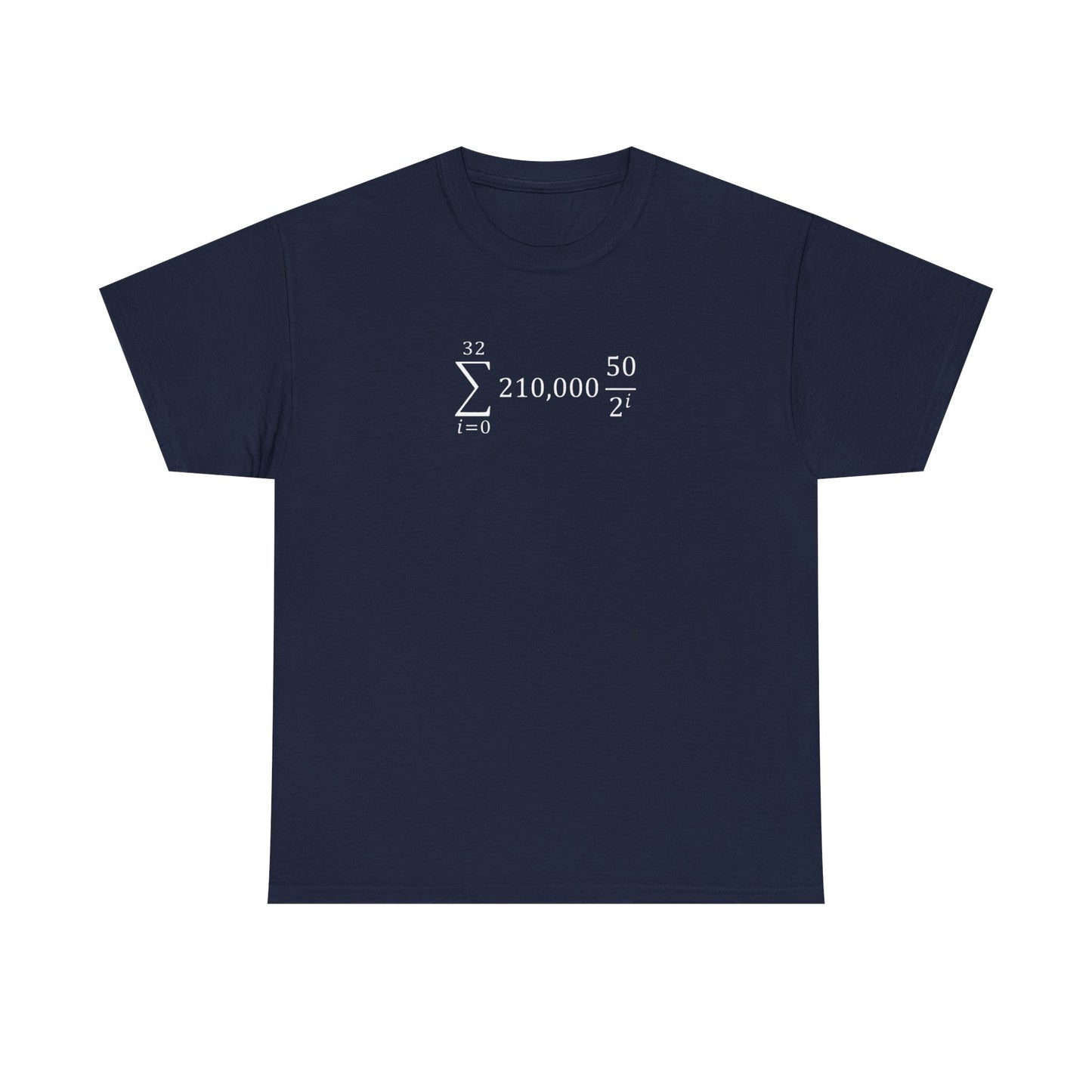 Bitcoin Equation Tee