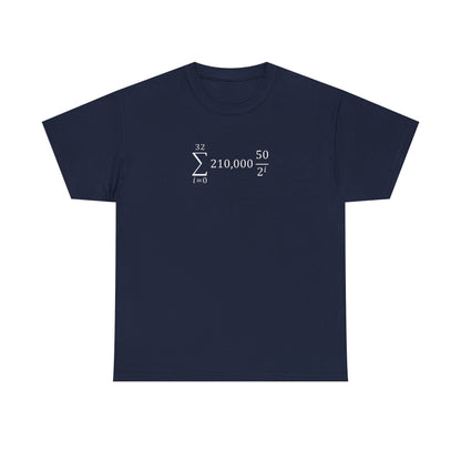 Bitcoin Equation Tee