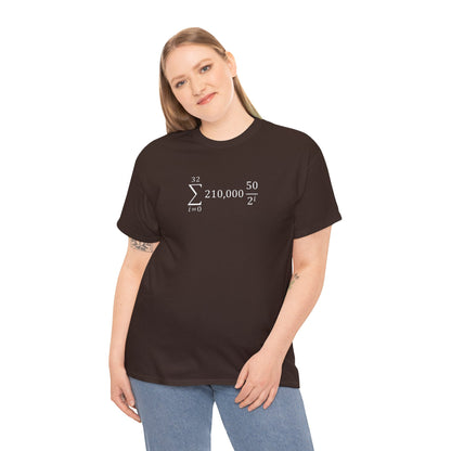 Bitcoin Equation Tee