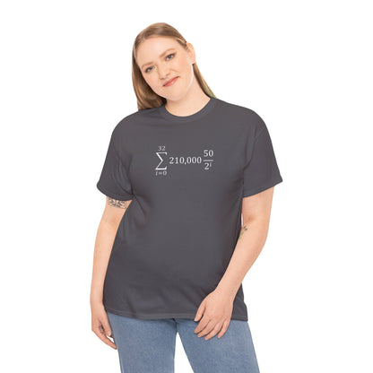 Bitcoin Equation Tee