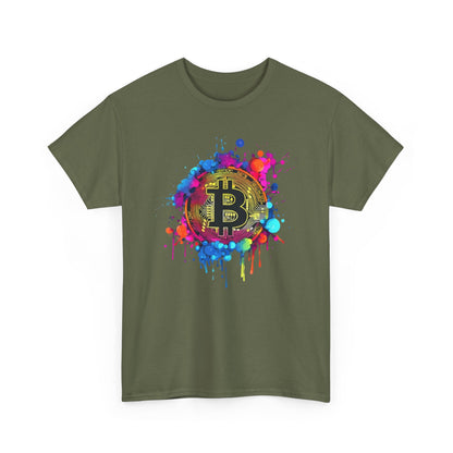 Bitcoin Paint Splash Tee
