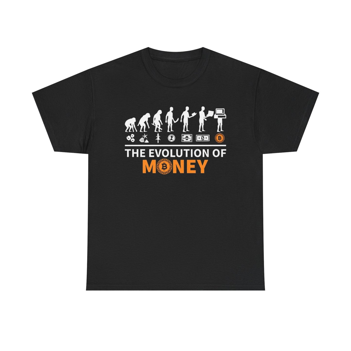 Evolution of Money Bitcoin Tee