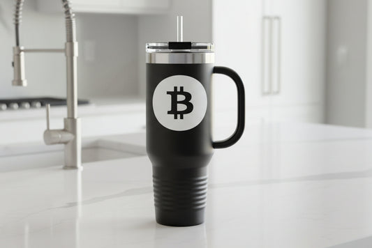 Bitcoin HODL 40oz Insulated Travel Mug