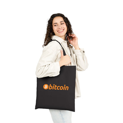 Bitcoin Cotton Canvas Tote Bag