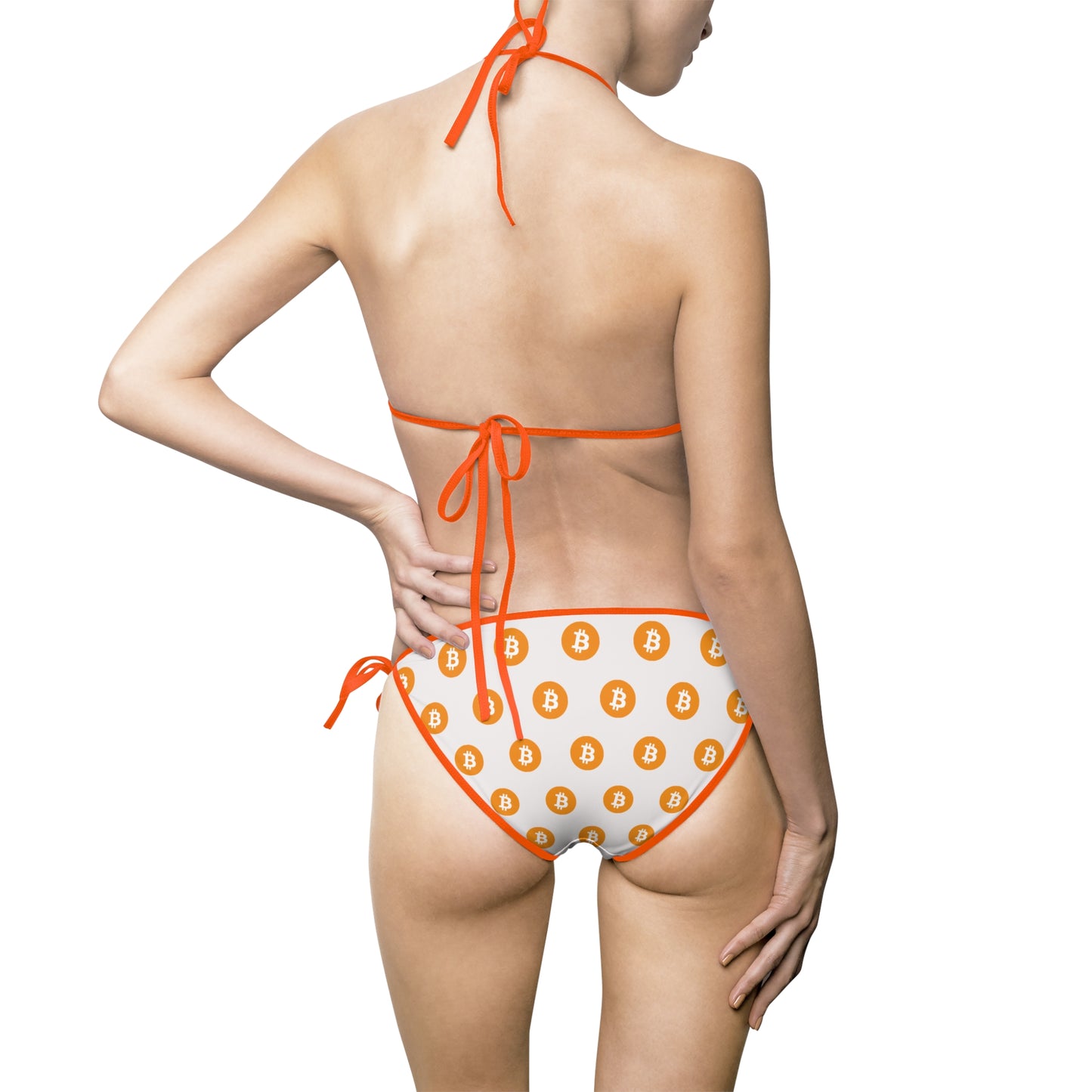 Bitcoin Bikini — Bitcoin Logo Triangle Swimsuit
