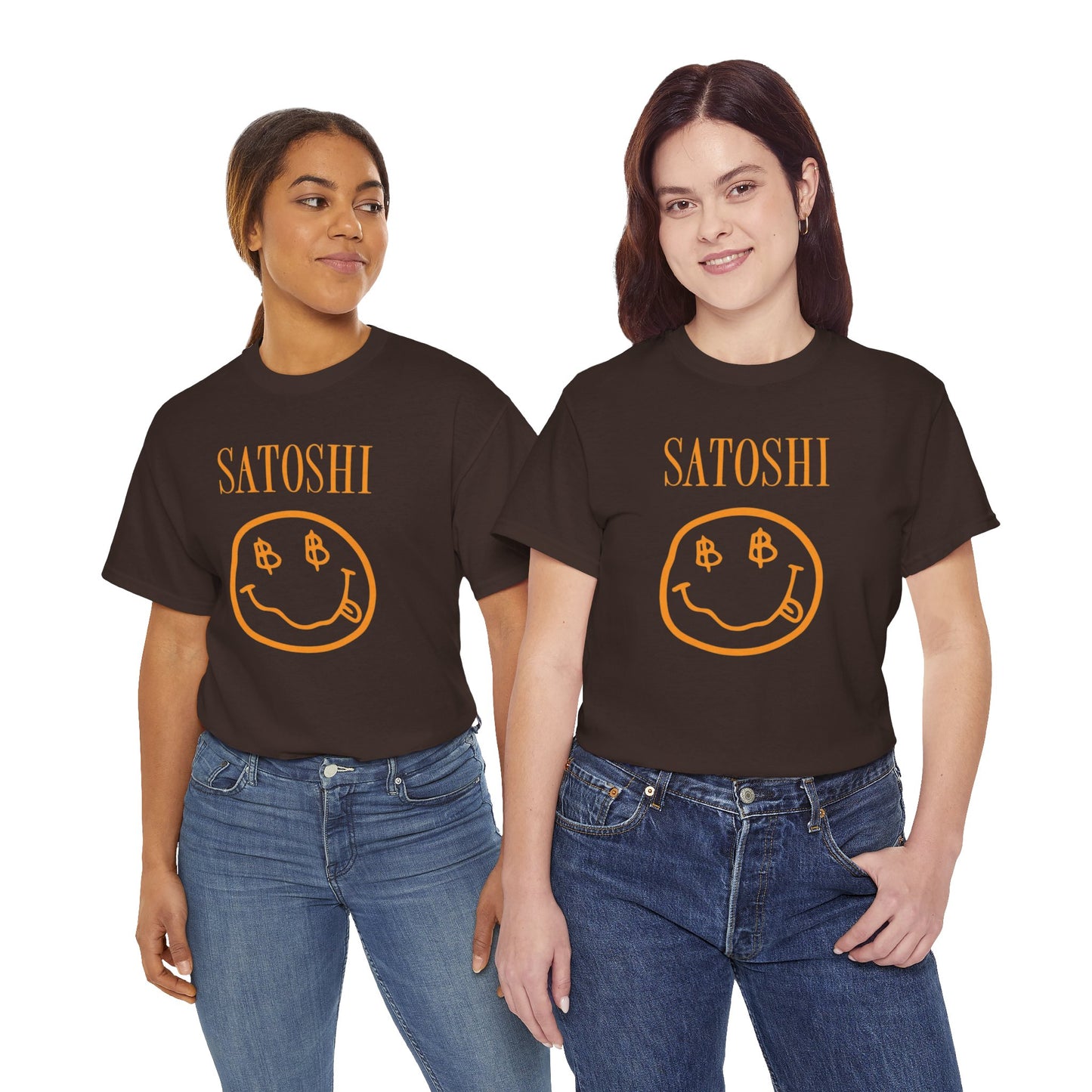 Satoshi Smiley Face Tee