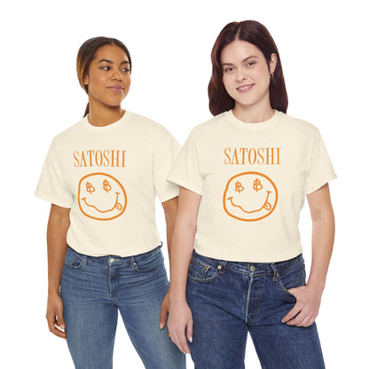 Satoshi Smiley Face Tee