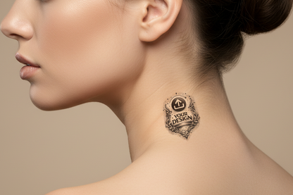 Temporary Tattoo – Your Design Crest