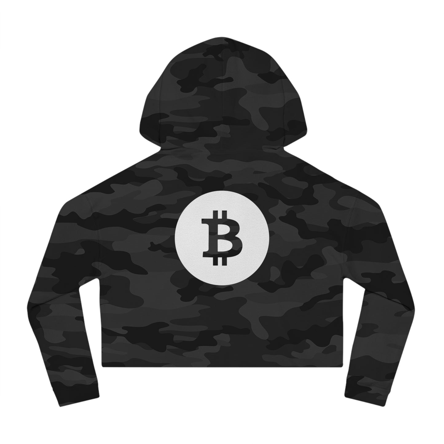 "HODL" Bitcoin Cropped Hoodie