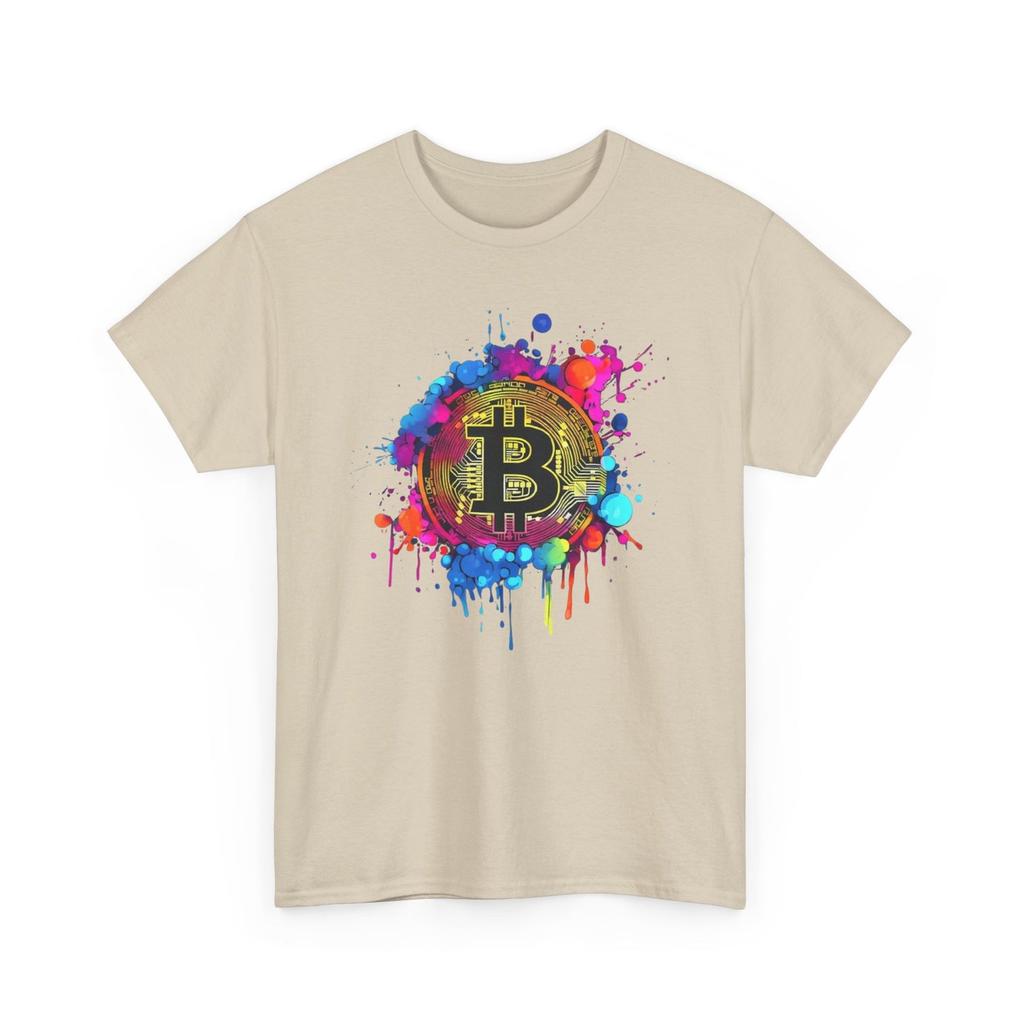 Bitcoin Paint Splash Tee