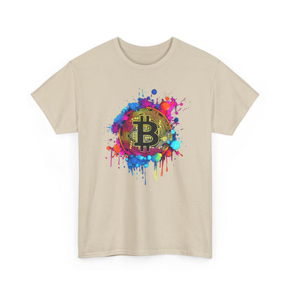 Bitcoin Paint Splash Tee