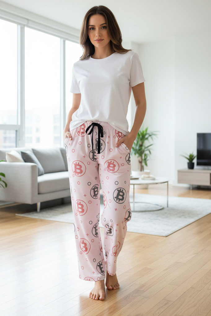 Woman's Bitcoin Pajama Pants