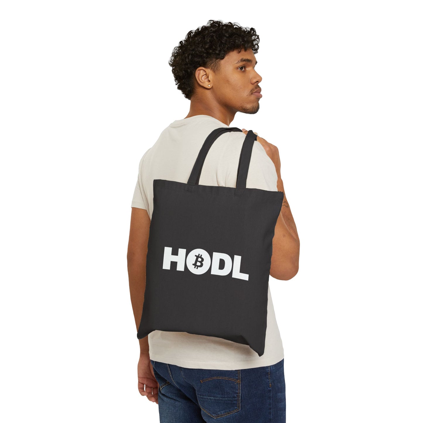 Bitcoin HODL Canvas Tote Bag – Cotton Bag