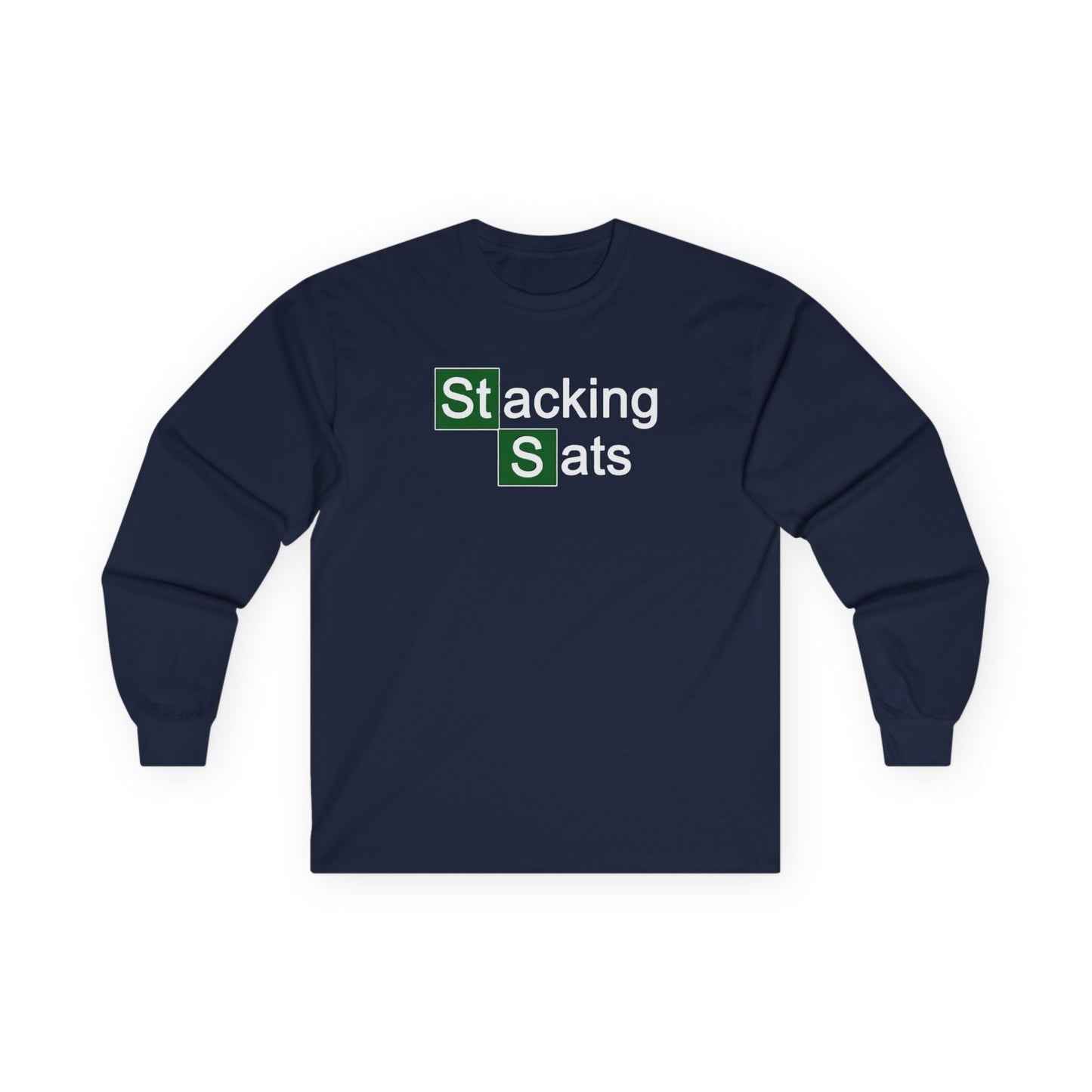 Stacking Sats Long Sleeve Tee