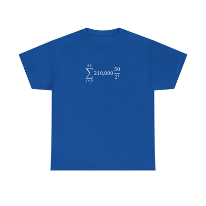 Bitcoin Equation Tee