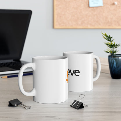 Believe Bitcoin Ceramic Mug – Coffee Cup (11oz, 15oz)