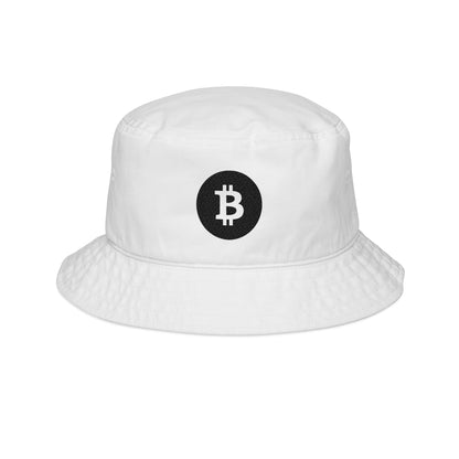 Bitcoin Embroidered Bucket Hat