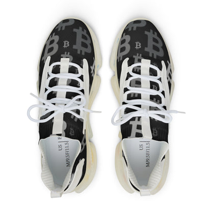 Men's Mesh Bitcoin Sneakers
