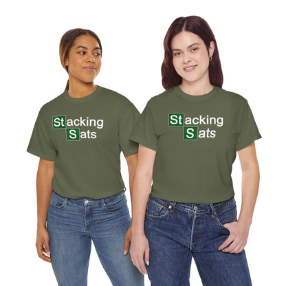 Stacking Sats Tee