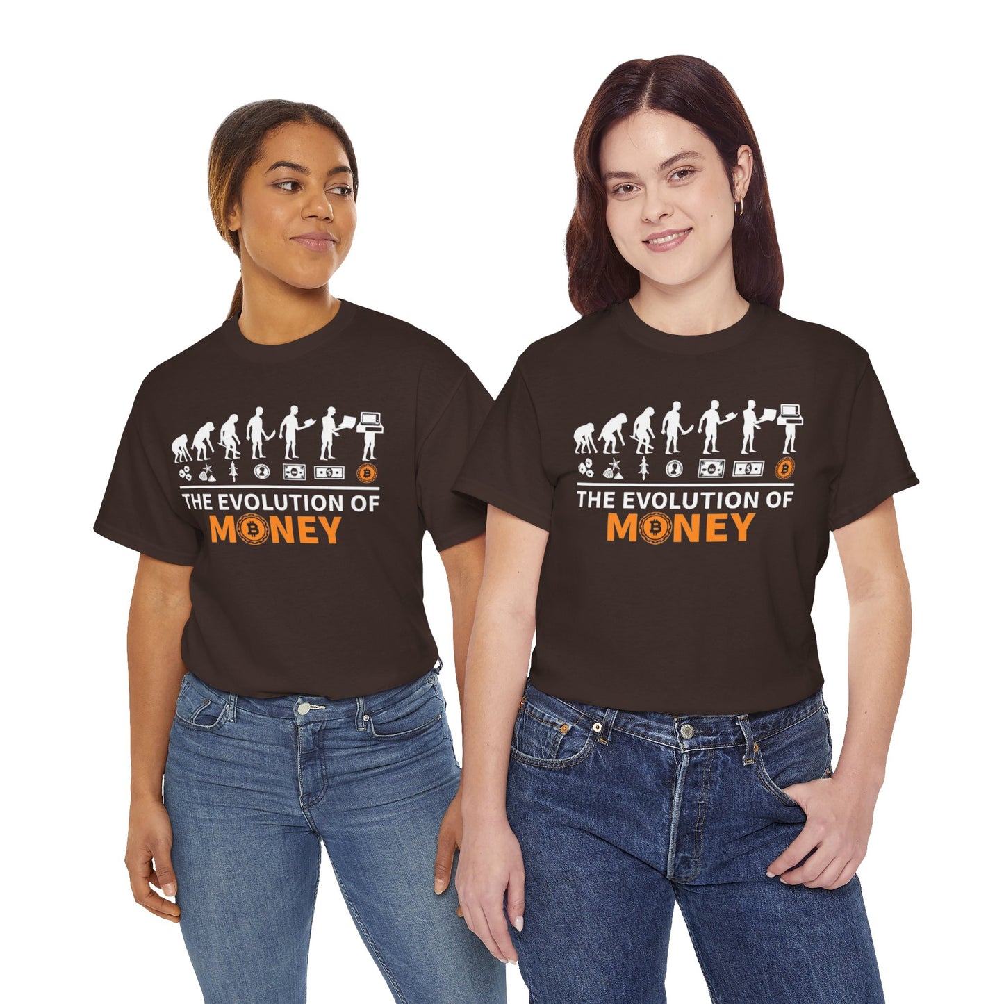 Evolution of Money Bitcoin Tee