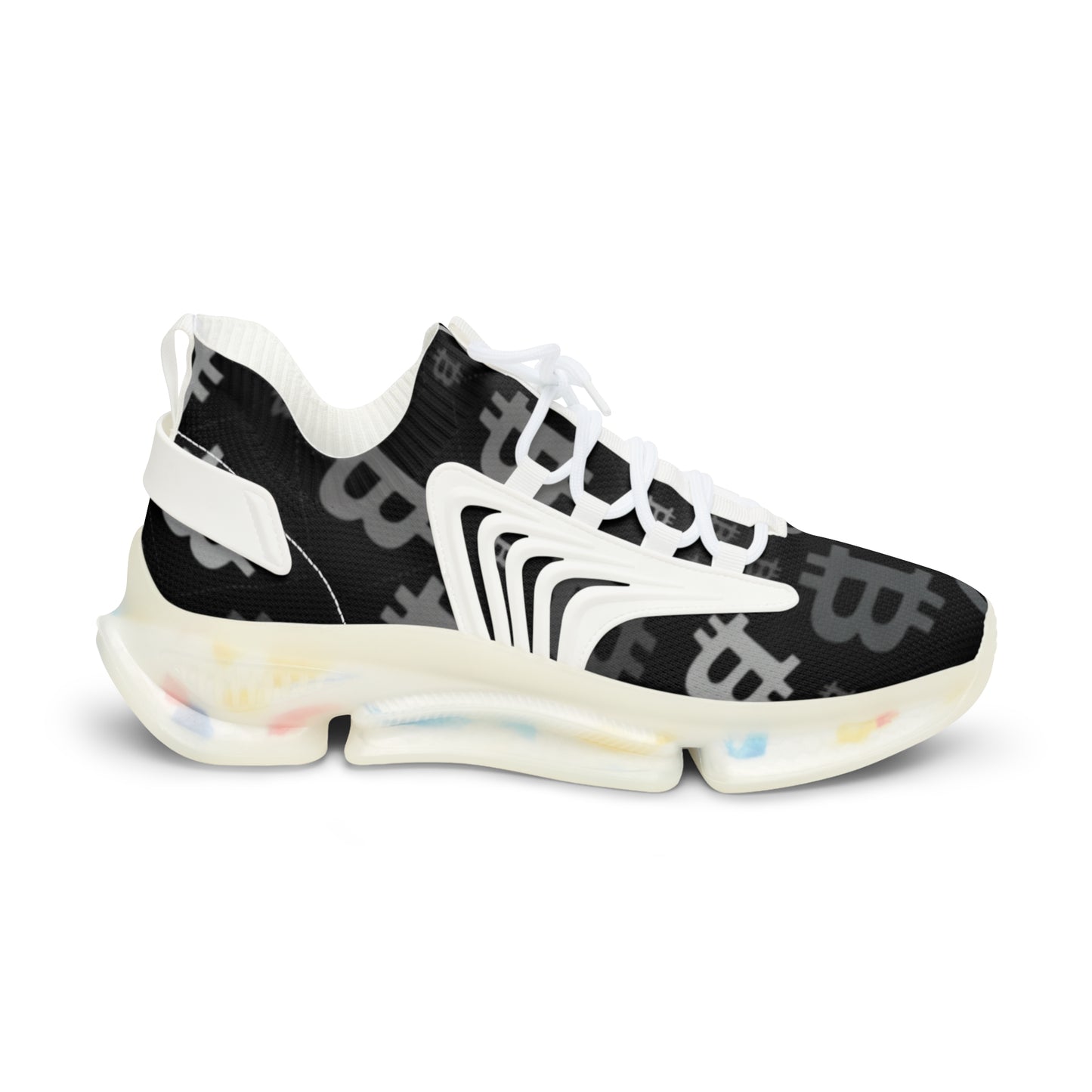 Men's Mesh Bitcoin Sneakers