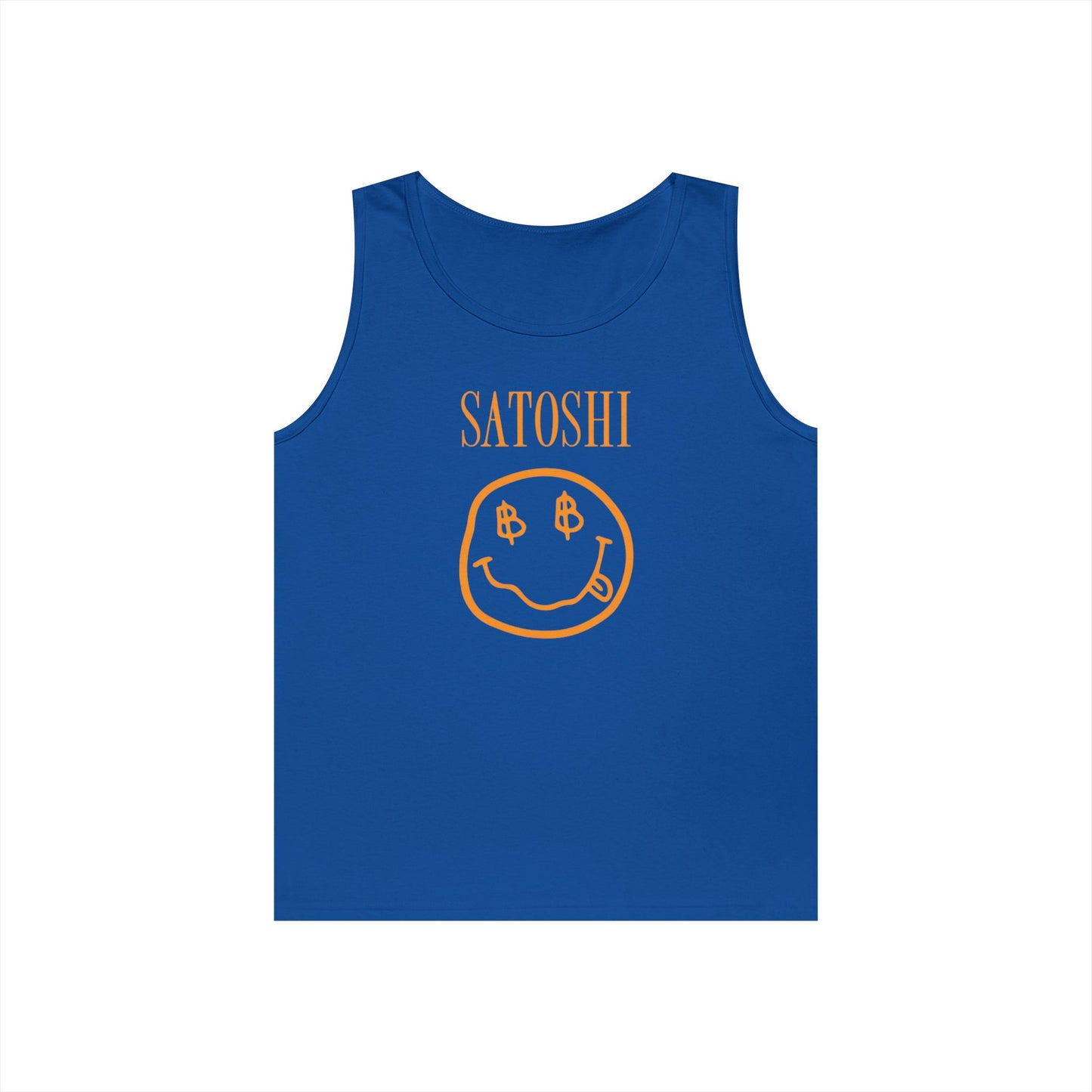 Satoshi Bitcoin Smile Tank Top