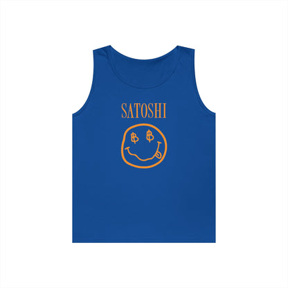 Satoshi Bitcoin Smile Tank Top