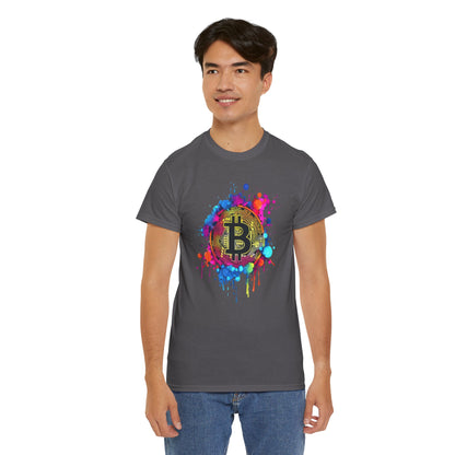 Bitcoin Paint Splash Tee