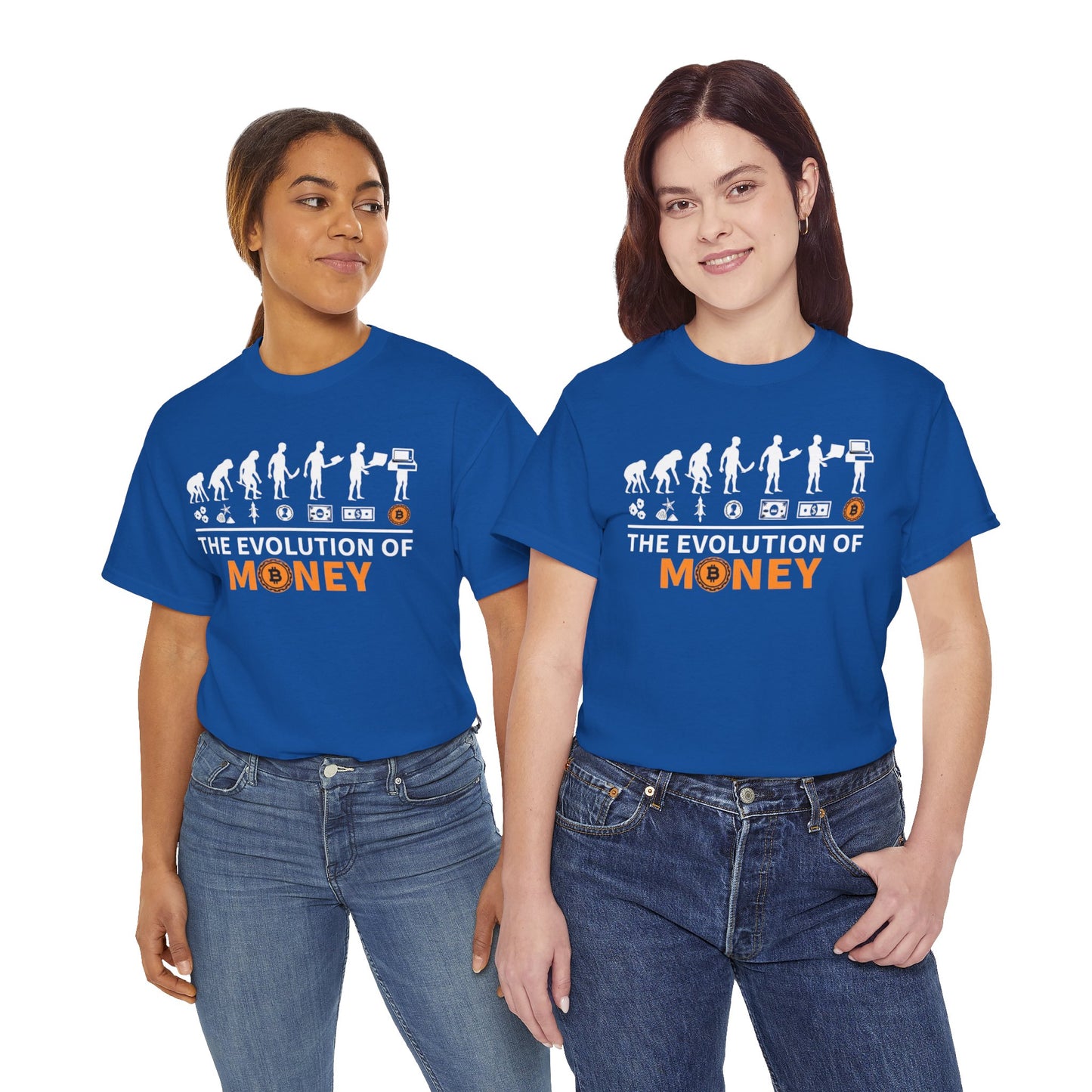 Evolution of Money Bitcoin Tee