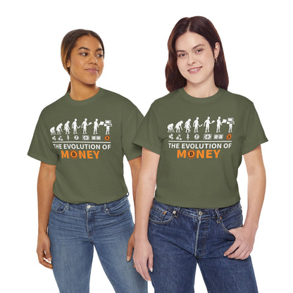 Evolution of Money Bitcoin Tee
