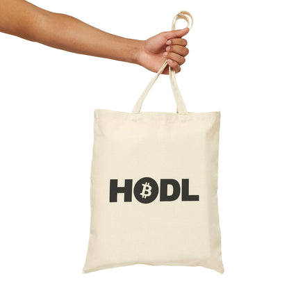 Bitcoin HODL Canvas Tote Bag – Cotton Bag
