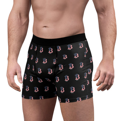 American Flag Bitcoin Boxer Briefs
