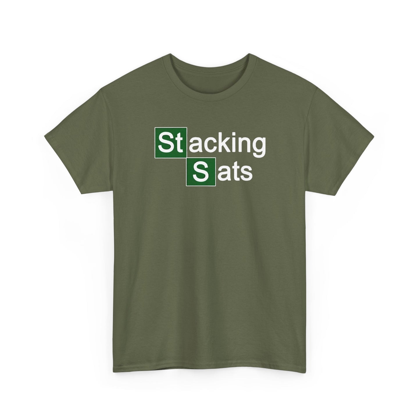 Stacking Sats Tee