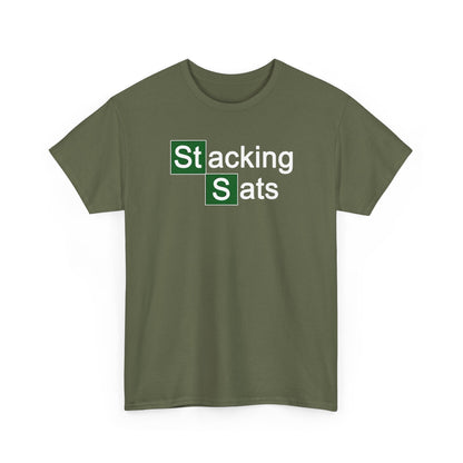 Stacking Sats Tee