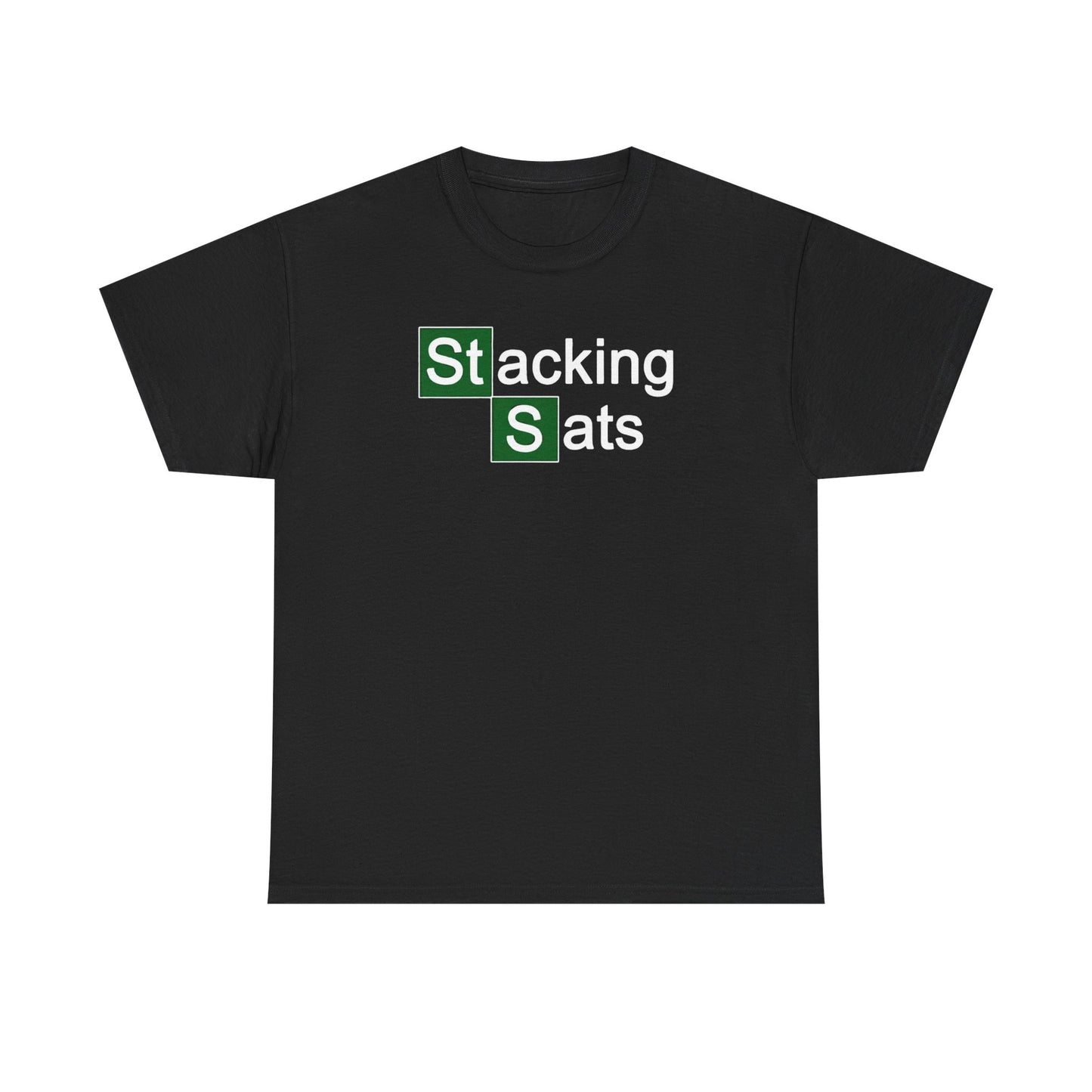 Stacking Sats Tee