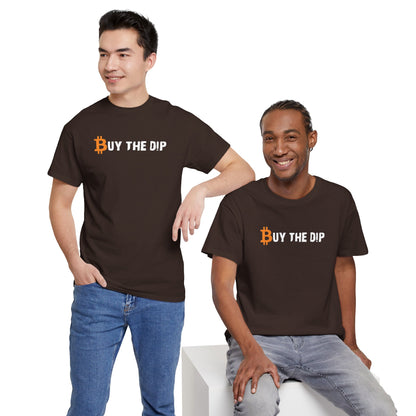 Buy the Dip Bitcoin Tee — Crypto Investor T‑Shirt