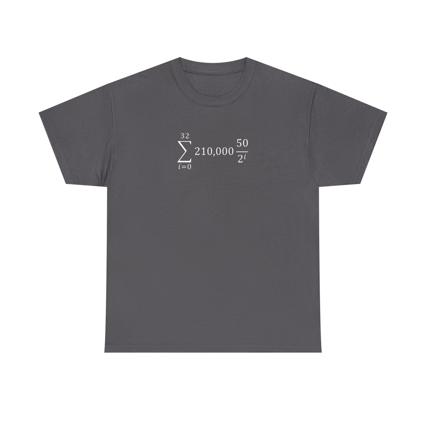 Bitcoin Equation Tee