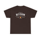 Bitcoin Vintage Logo Tee — 'In Crypto We Trust'