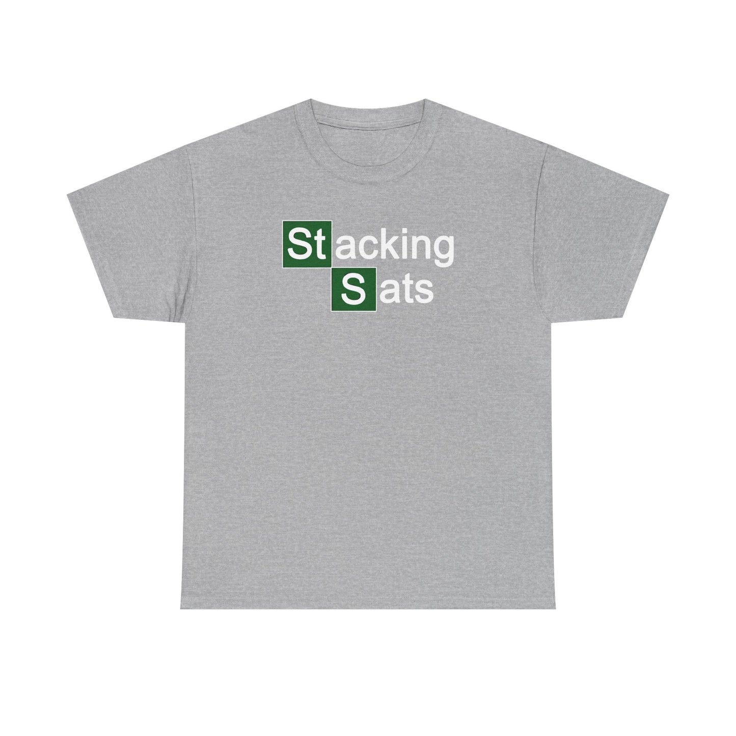 Stacking Sats Tee